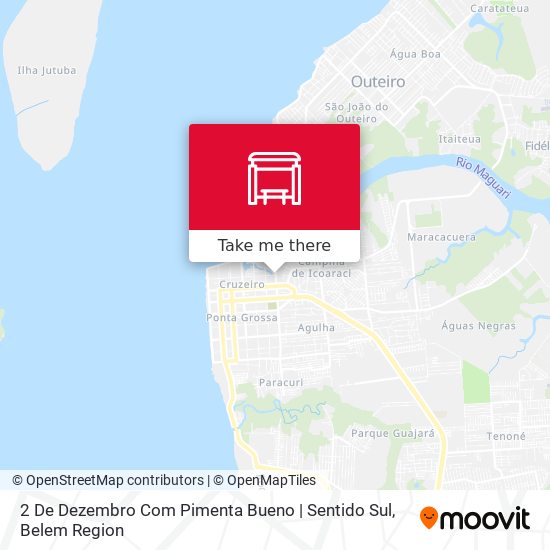 2 De Dezembro Com Pimenta Bueno | Sentido Sul map