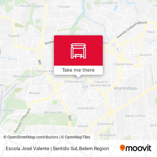 Escola José Valente | Sentido Sul map