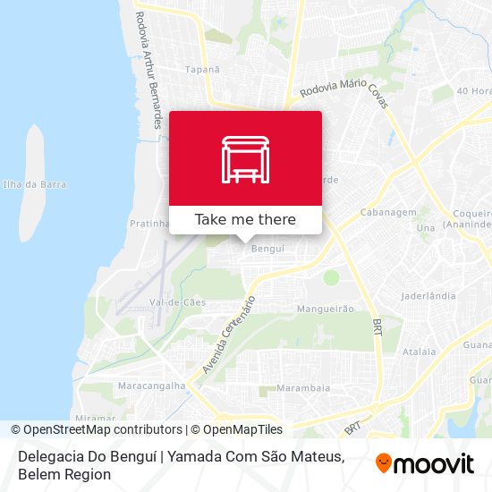 Delegacia Do Benguí | Yamada Com São Mateus map