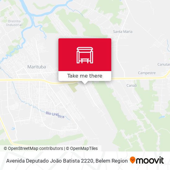 Avenida Deputado João Batista 2220 map