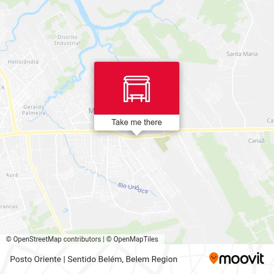 Posto Oriente | Sentido Belém map