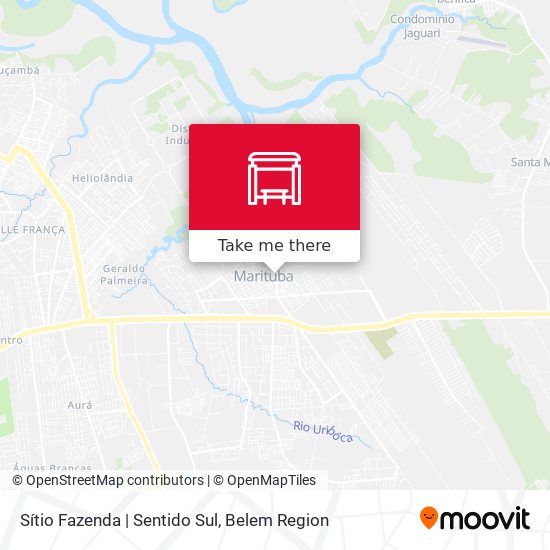 Sítio Fazenda | Sentido Sul map