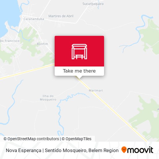 Nova Esperança | Sentido Mosqueiro map