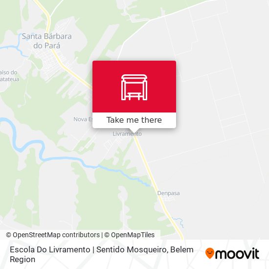 Escola Do Livramento | Sentido Mosqueiro map