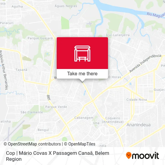 Cop | Mário Covas X Passagem Canaã map