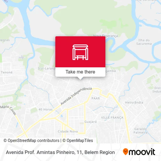 Avenida Prof. Amintas Pinheiro, 11 map