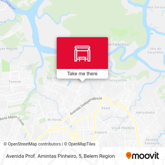 Avenida Prof. Amintas Pinheiro, 5 map