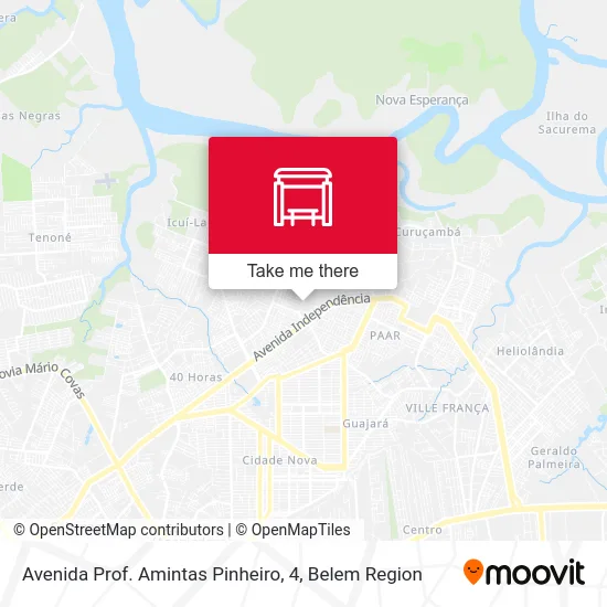 Avenida Prof. Amintas Pinheiro, 4 map