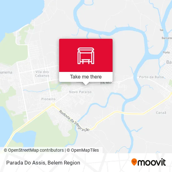 Parada Do Assis map