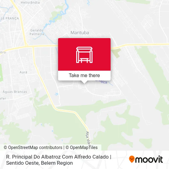 R. Principal Do Albatroz Com Alfredo Calado | Sentido Oeste map