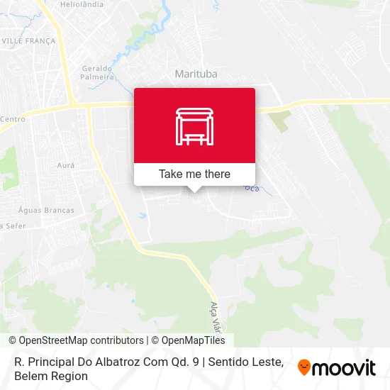 R. Principal Do Albatroz Com Qd. 9 | Sentido Leste map