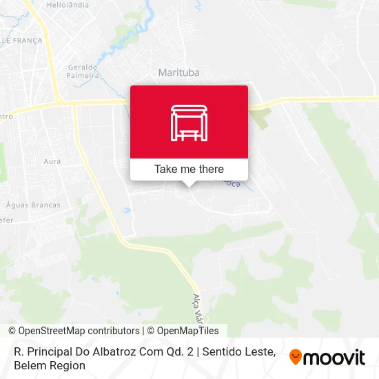 R. Principal Do Albatroz Com Qd. 2 | Sentido Leste map