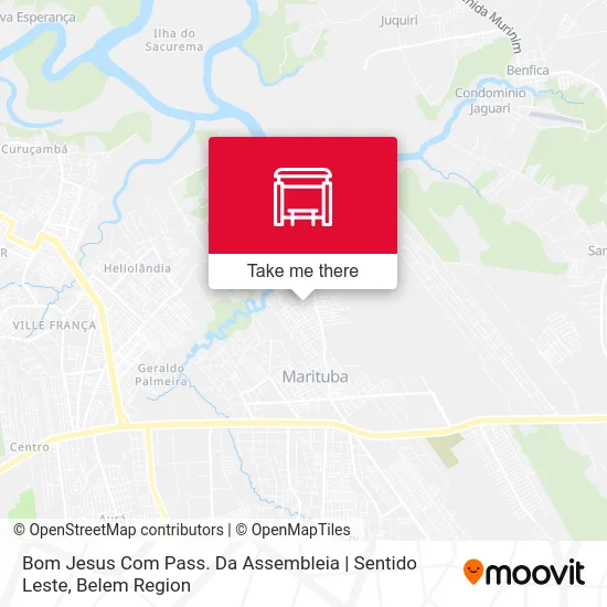 Bom Jesus Com Pass. Da Assembleia | Sentido Leste map