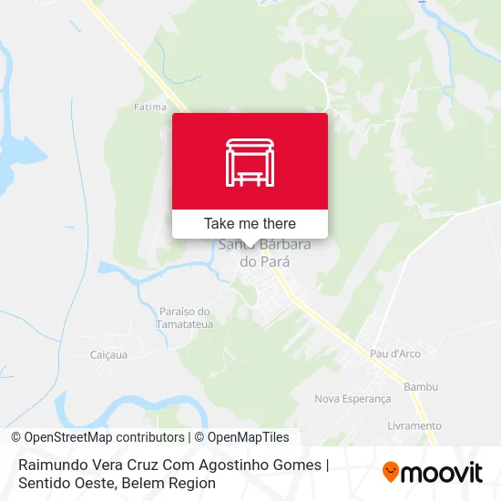 Raimundo Vera Cruz Com Agostinho Gomes | Sentido Oeste map