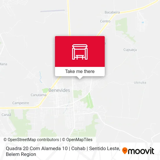 Quadra 20 Com Alameda 10 | Cohab | Sentido Leste map