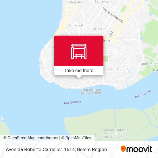 Avenida Roberto Camelier, 1614 map