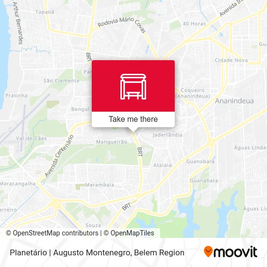 Planetário | Augusto Montenegro map