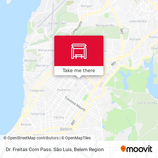 Dr. Freitas Com Pass. São Luis map