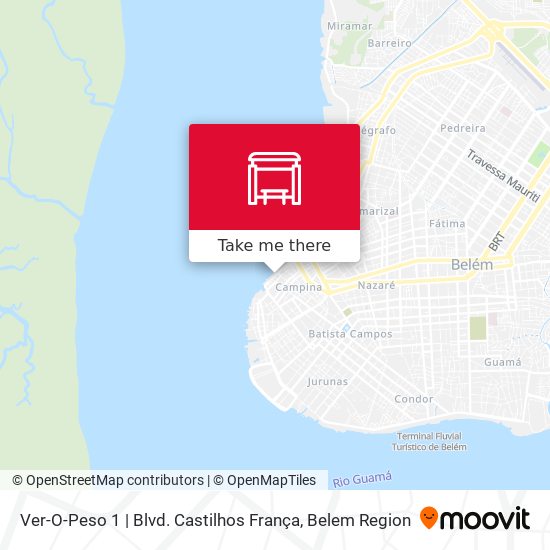 Ver-O-Peso 1 | Blvd. Castilhos França map