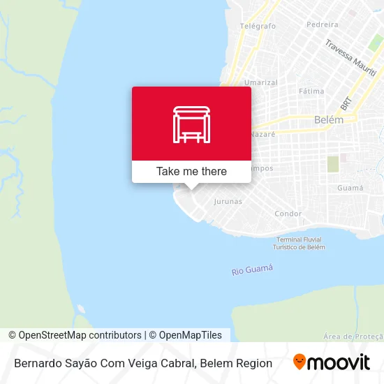 Bernardo Sayão Com Veiga Cabral map