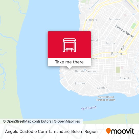 Ângelo Custódio Com Tamandaré map