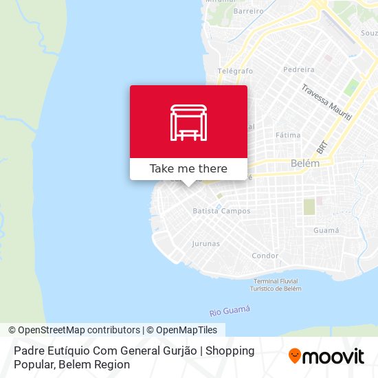 Padre Eutíquio Com General Gurjão | Shopping Popular map