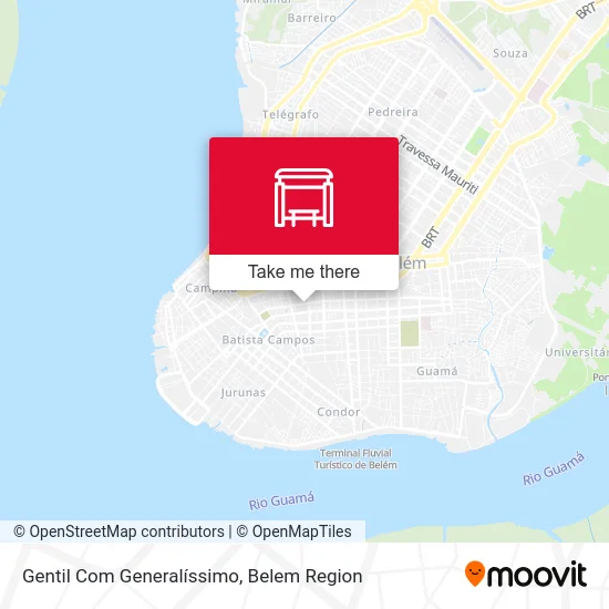 Gentil Com Generalíssimo map