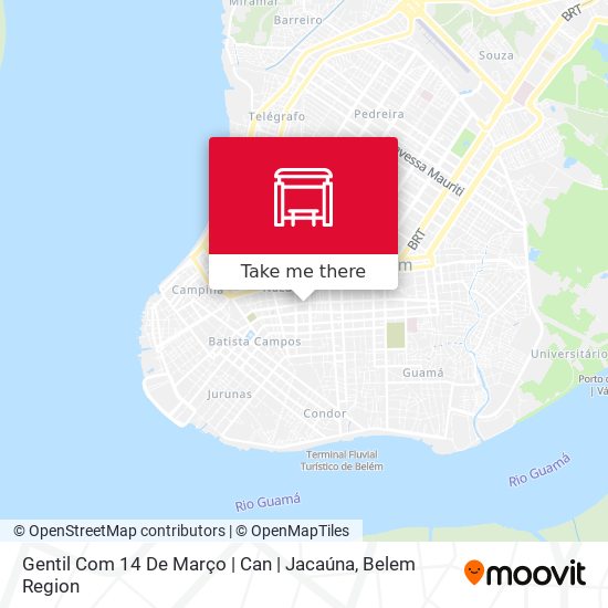 Mapa Gentil Com 14 De Março | Can | Jacaúna