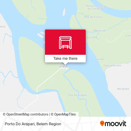 Porto Do Arapari map