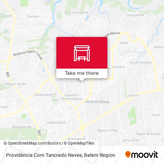 Providência Com Tancredo Neves map