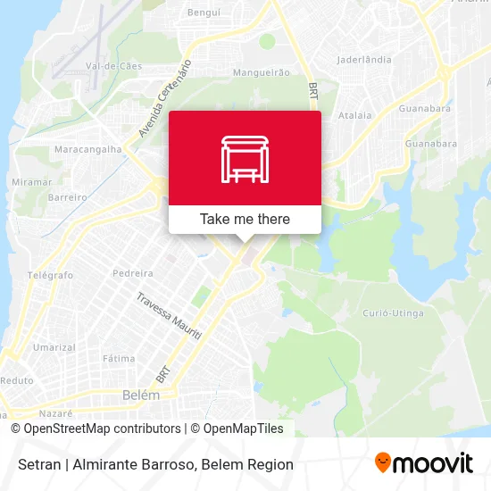 Setran | Almirante Barroso map