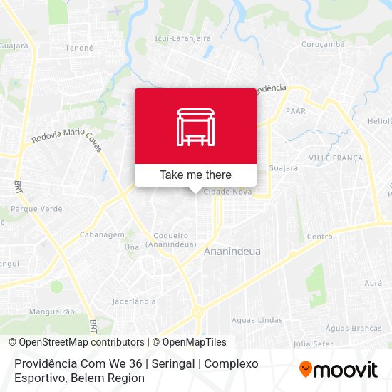 Providência Com We 36 | Seringal | Complexo Esportivo map