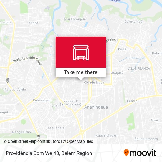 Providência Com We 40 map