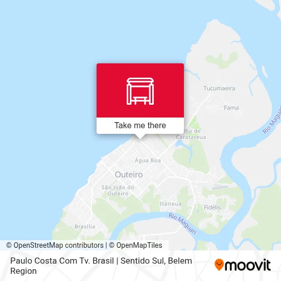 Paulo Costa Com Tv. Brasil | Sentido Sul map