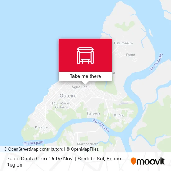 Paulo Costa Com 16 De Nov. | Sentido Sul map