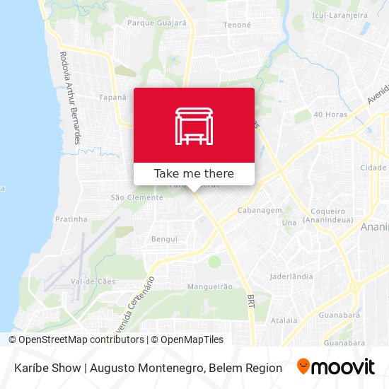 Karíbe Show | Augusto Montenegro map