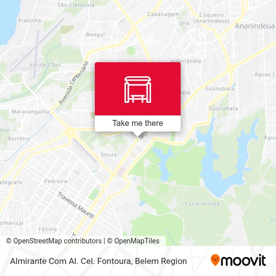 Almirante Com Al. Cel. Fontoura map