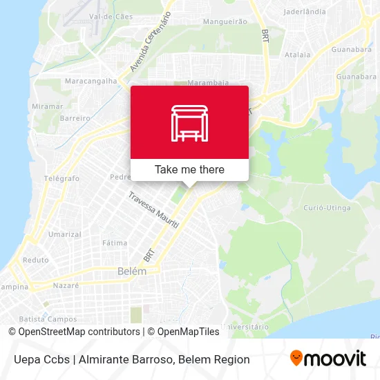Uepa Ccbs | Almirante Barroso map