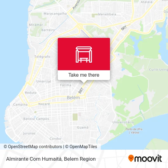 Almirante Com Humaitá map