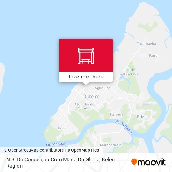 N.S. Da Conceição Com Maria Da Glória map