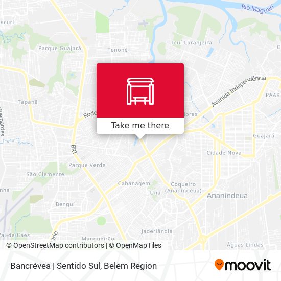Bancrévea | Sentido Sul map