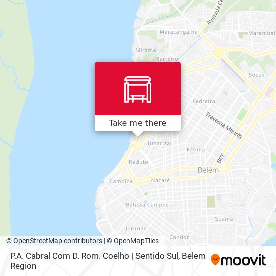 P.A. Cabral Com D. Rom. Coelho | Sentido Sul map