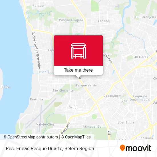 Res. Enéas Resque Duarte map