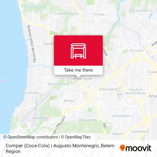 Compar (Coca-Cola) | Augusto Montenegro map