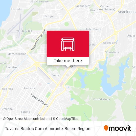 Tavares Bastos Com Almirante map