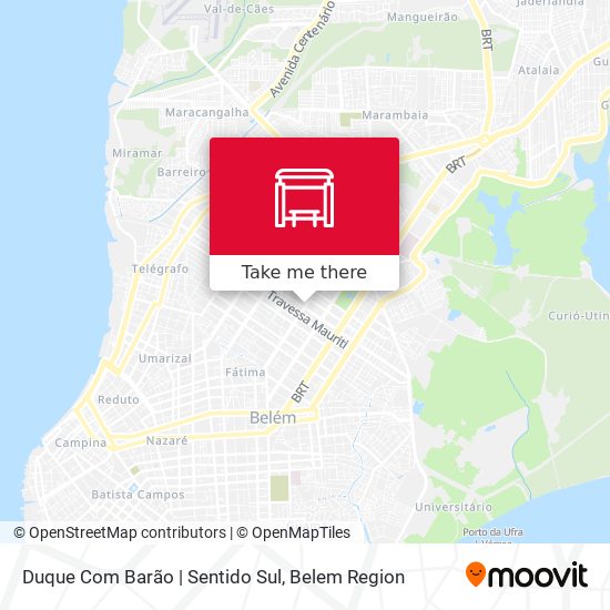 Duque Com Barão | Sentido Sul map