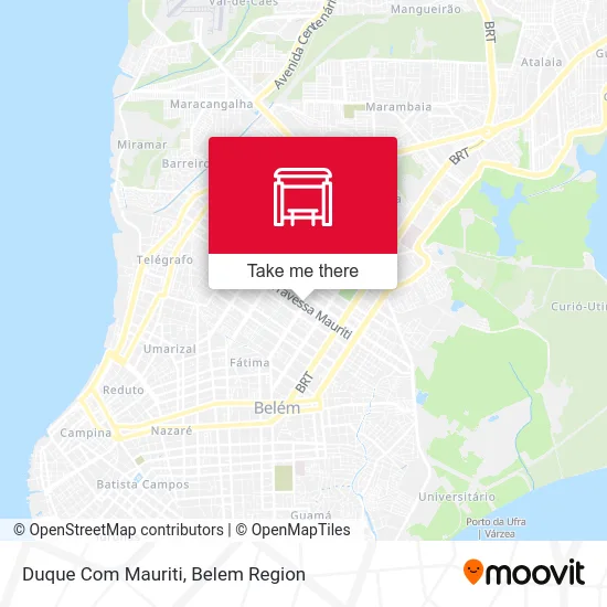 Duque Com Mauriti map