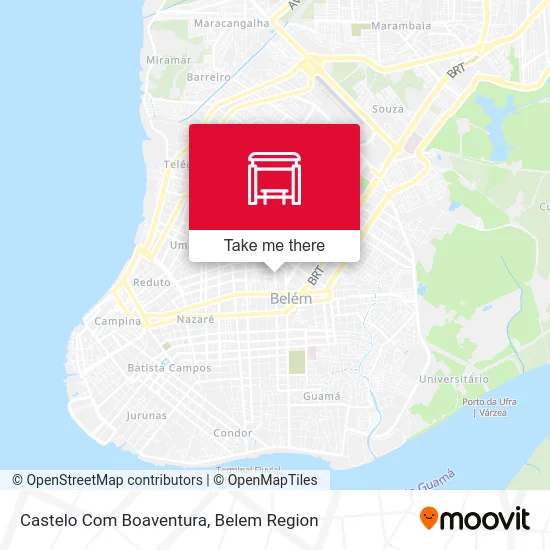 Castelo Com Boaventura map