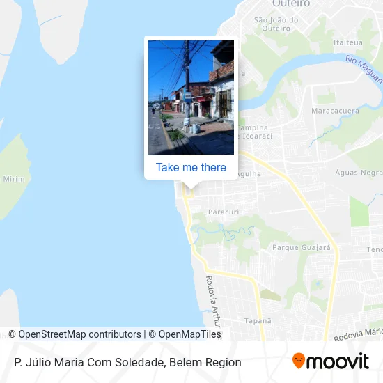 P. Júlio Maria Com Soledade map