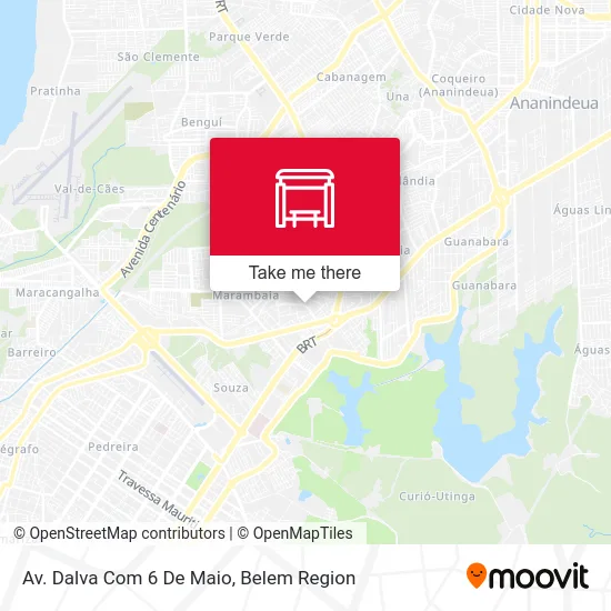 Av. Dalva Com 6 De Maio map